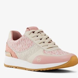 Michael Kors Andi Mixed-Media Trainer